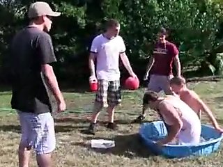Gay plays naked for fraternity